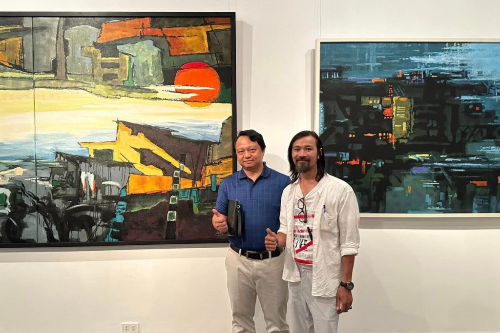 Henry Le Tham Dự Triển Lãm "Đậu Quang Anh Solo Exhibition"